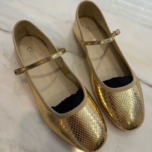 Brand new Celine Mary Jane Ballerinas